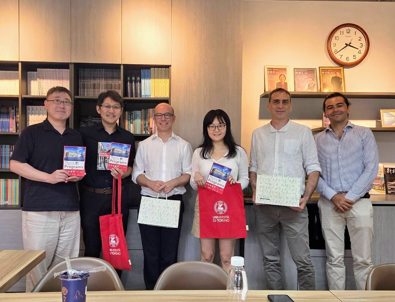 【台義友好】杜林大學教授來訪 御典茶+壽山Q餅 